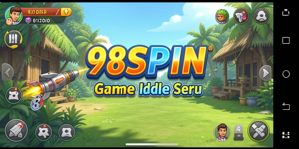 Tampilan gameplay menarik dari 98SPIN yang menampilkan fitur Idle.