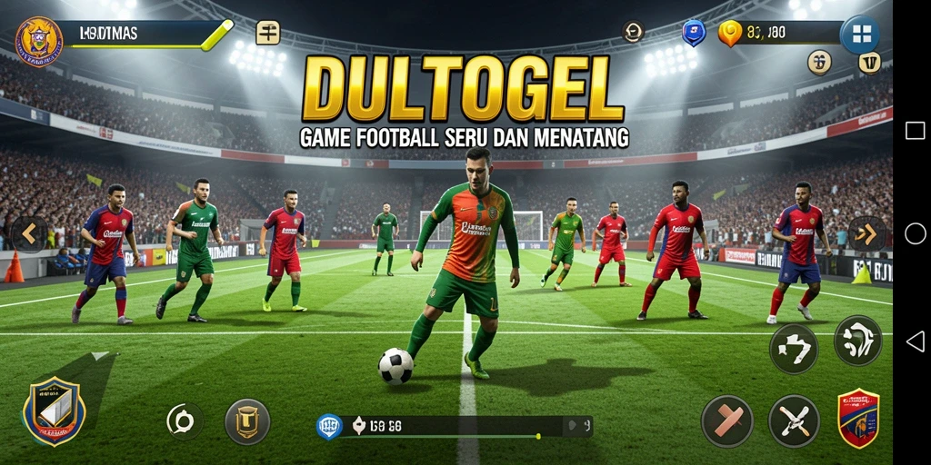 Tampilan gameplay DULTOGEL yang mendebarkan dan interaktif.