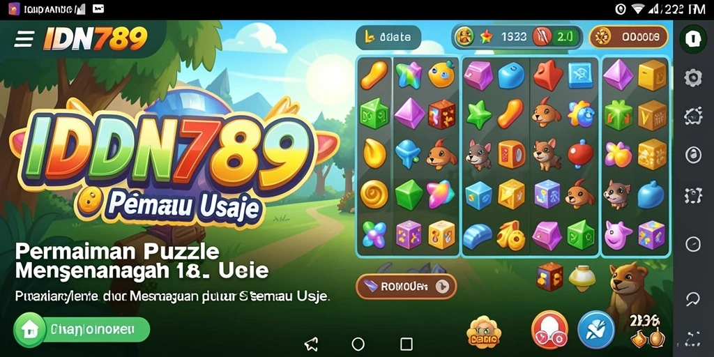 Tampilan gameplay menegangkan di IDN789 dengan berbagai teka-teki.