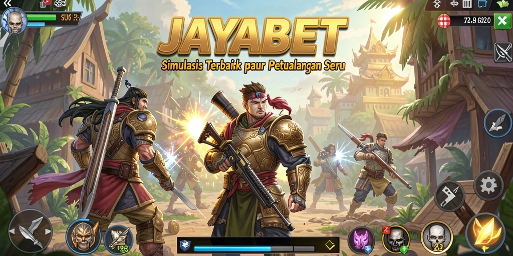 Screenshot gameplay JAYABET menampilkan serunya petualangan simulasi.