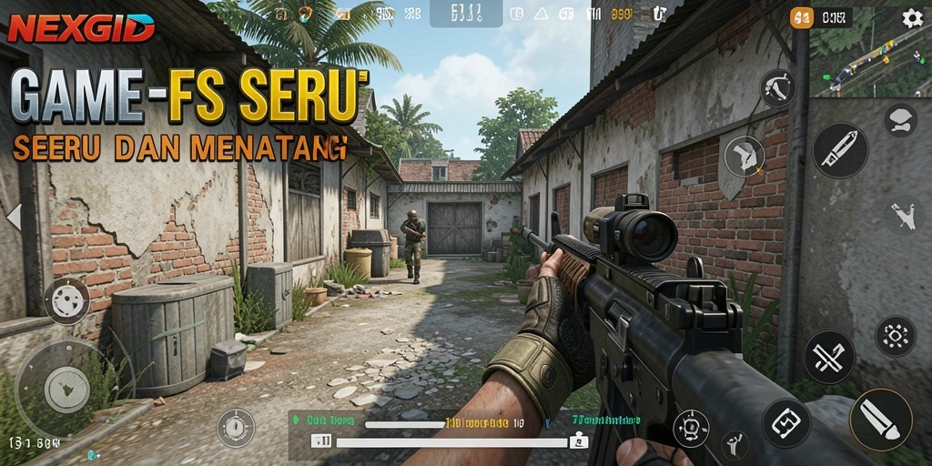 Gameplay seru dan menegangkan dari NEXGID yang penuh aksi.