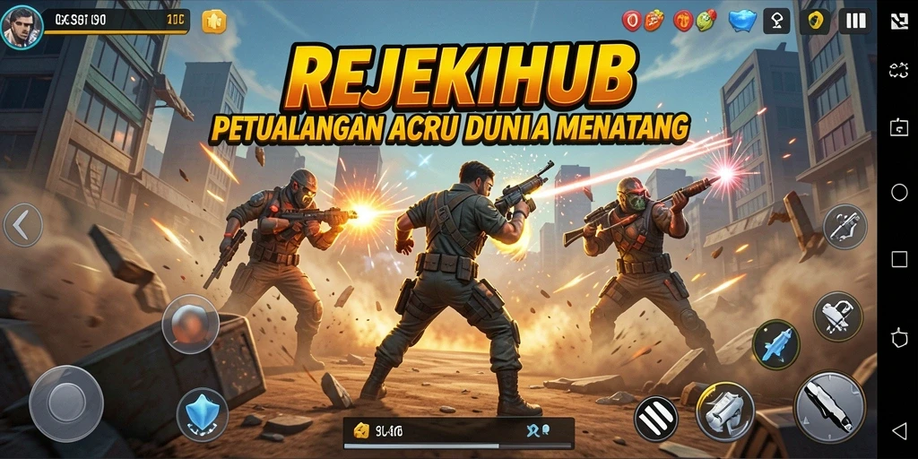 Tampilan seru dari gameplay REJEKIHUB yang penuh aksi.