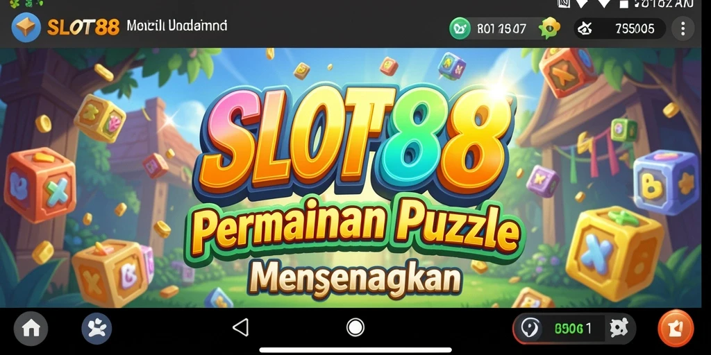 Screenshot utama SLOT88 menampilkan gameplay Puzzle yang menarik.