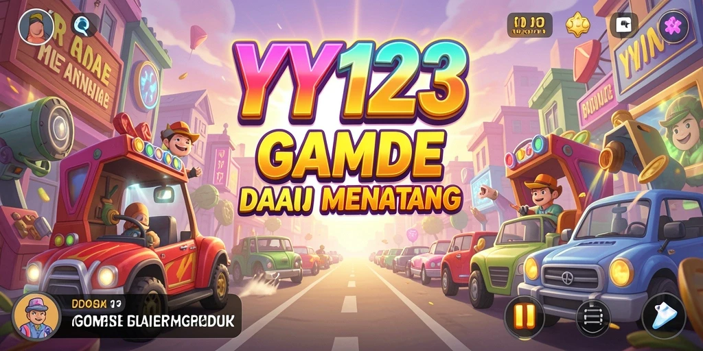 Tampilan gameplay YY123 yang seru dan penuh warna.